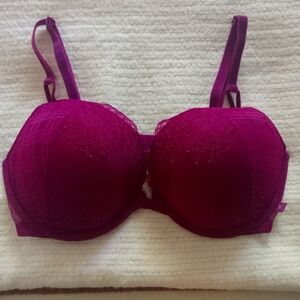 Victoria's Secret Burgundy Bra